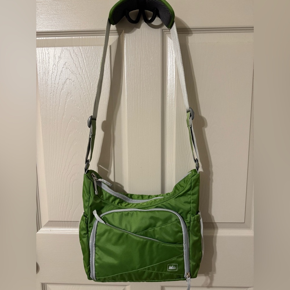 REI Green Crossbody Hiking/Camping Bag